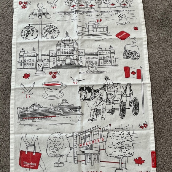 Victoria cotton Tea Towl - Picture 2 of 7